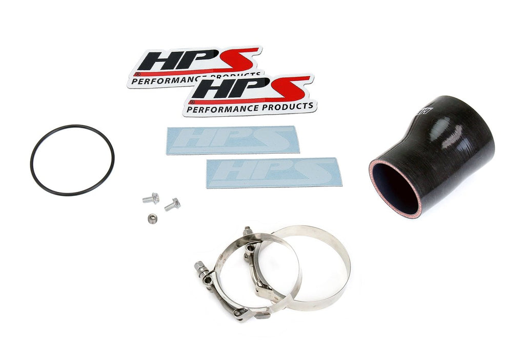 HPS Performance HPS Intercooler Cold Side Charge Pipe, BMW 2013-2015 ActiveHybrid 7 3.0L Turbo N55, 17-127