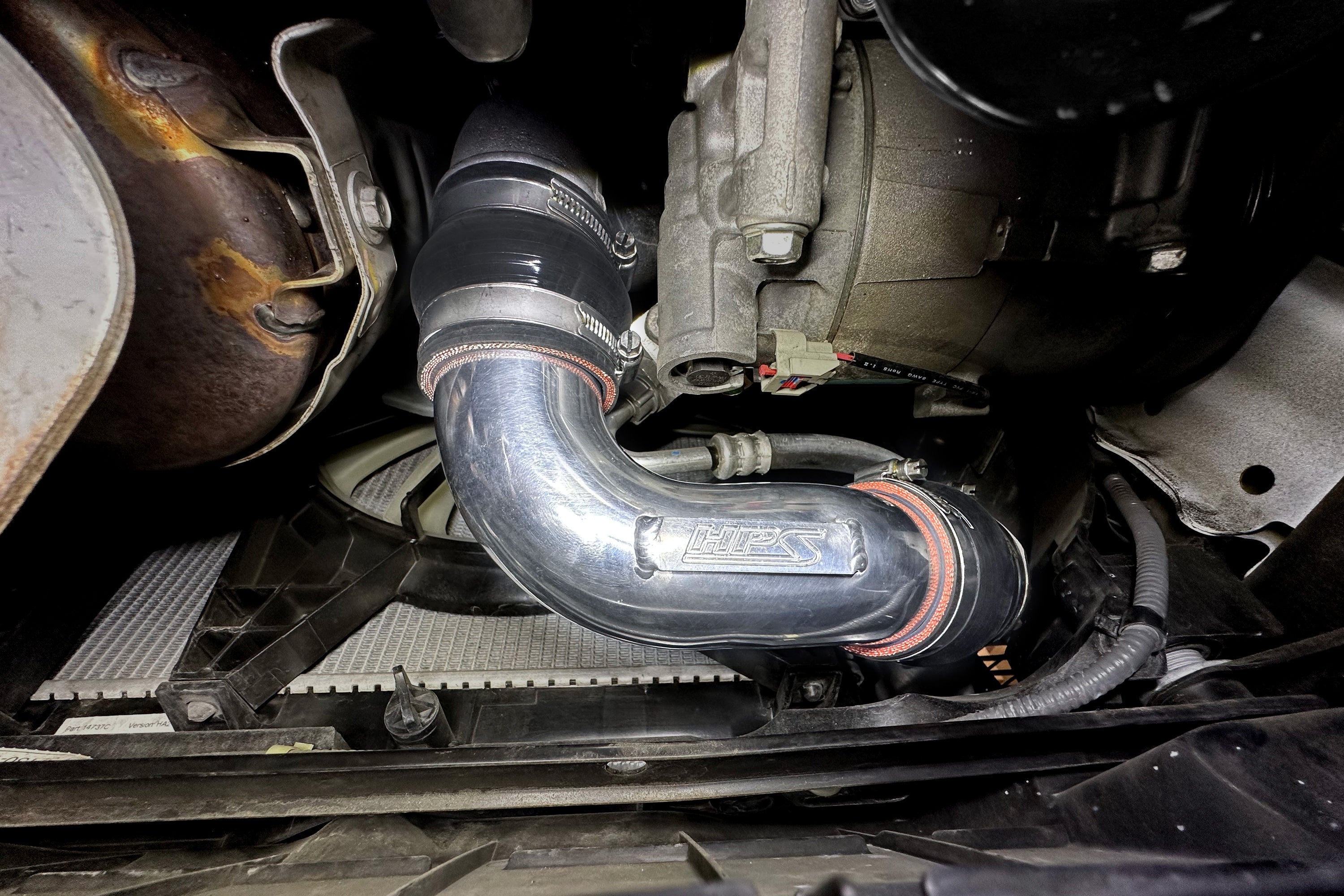 HPS Performance Products HPS Intercooler Charge Pipe Kit, 2023-2026 Honda Civic Type R 2.0L Turbo FL5, 17-156