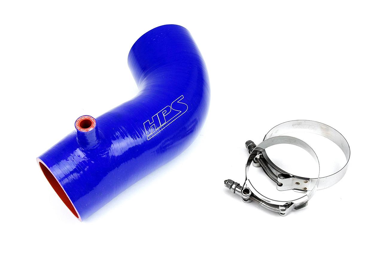 HPS Performance Products HPS Blue Reinforced Silicone Post MAF Air Intake Hose Kit Acura 13-15 ILX (view 1)