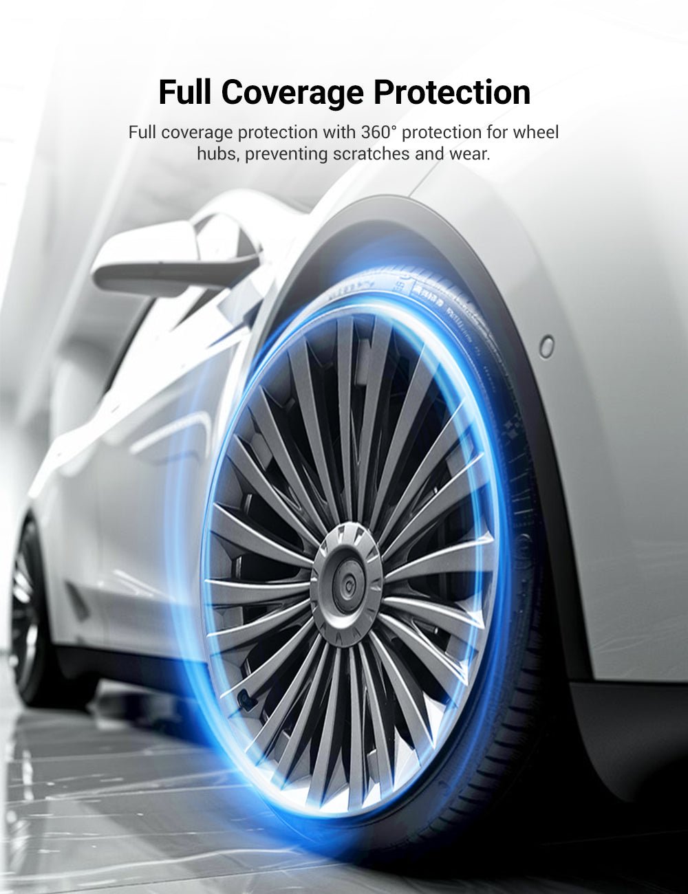 TESERY 19″ Riku Wheel Covers for Tesla Model Y (view 6)