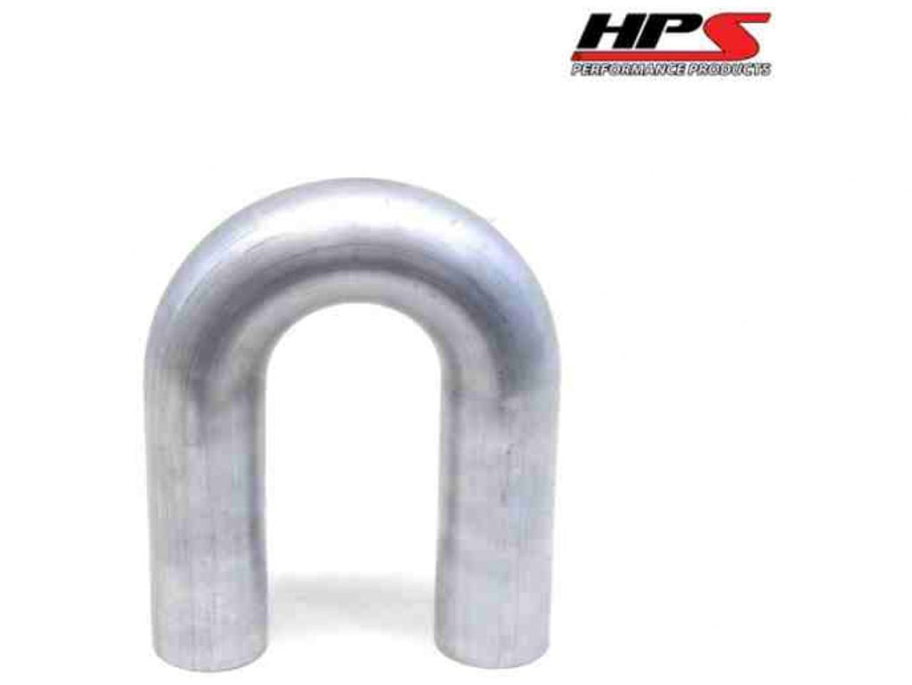 HPS Performance Products HPS 2" OD 180 Degree U Bend 6061 Aluminum Elbow Pipe Tubing 16 Gauge w/ 3" CLR (view 1)