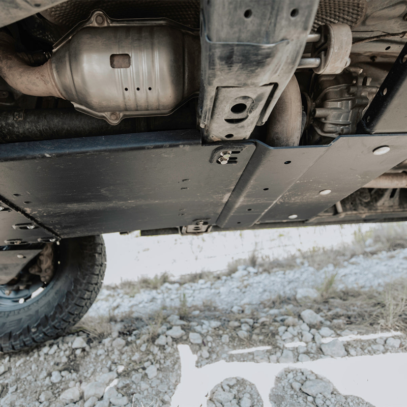 Cali Raised LED Cali Raised 10-24 Toyota 4Runner Transfer Skid Plate - Aluminum / Raw CR3807