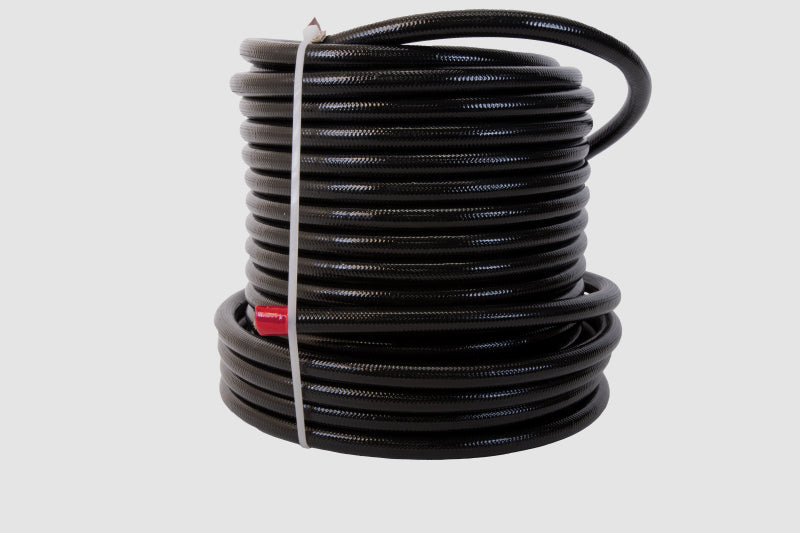 Aeromotive PTFE SS Braided Fuel Hose - Black Jacketed - AN-12 x 4ft 15332