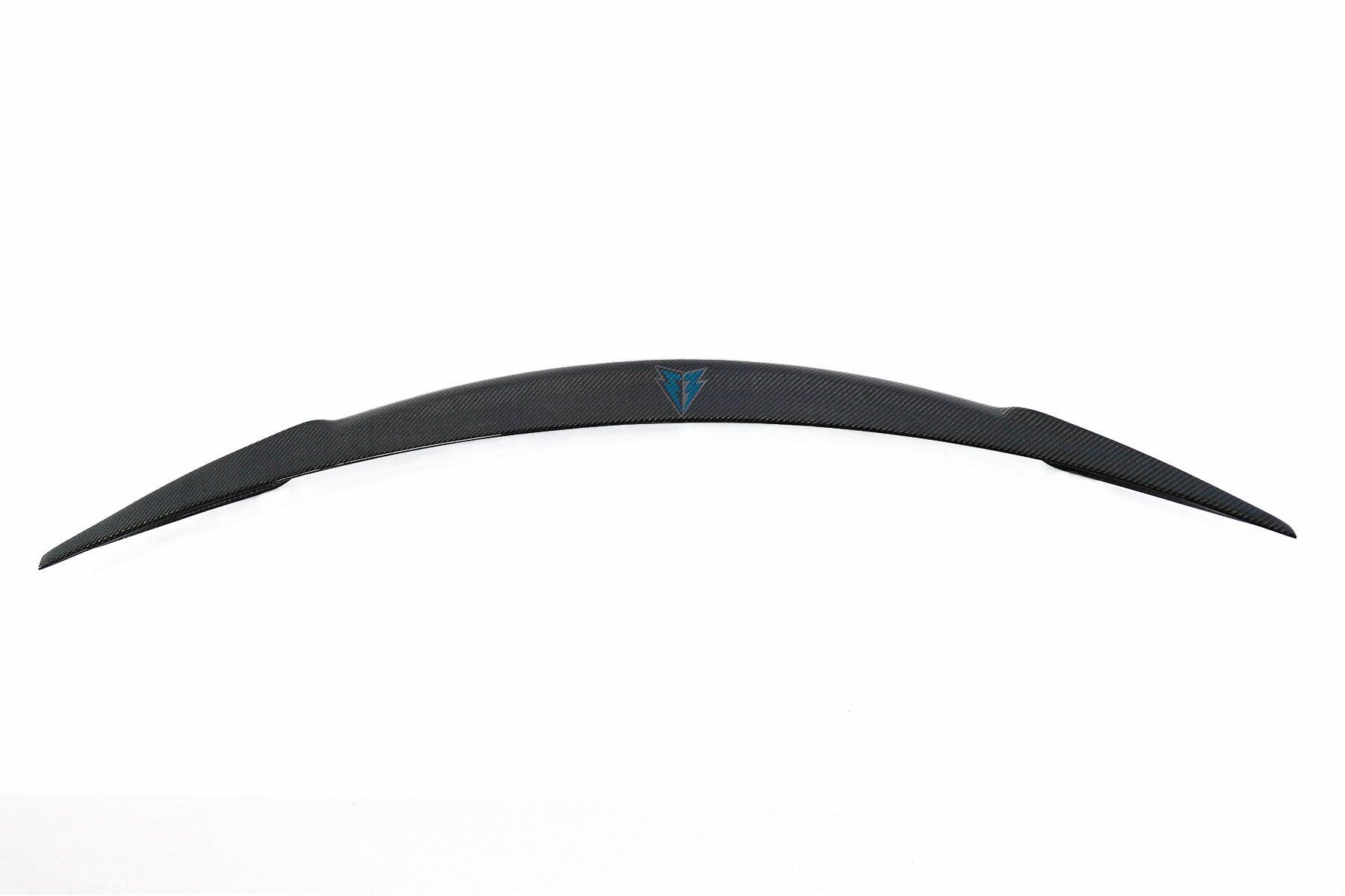 2012-2026 Tesla Model S RS Style Carbon Fiber Trunk Spoiler | FYBR Aerodynamics