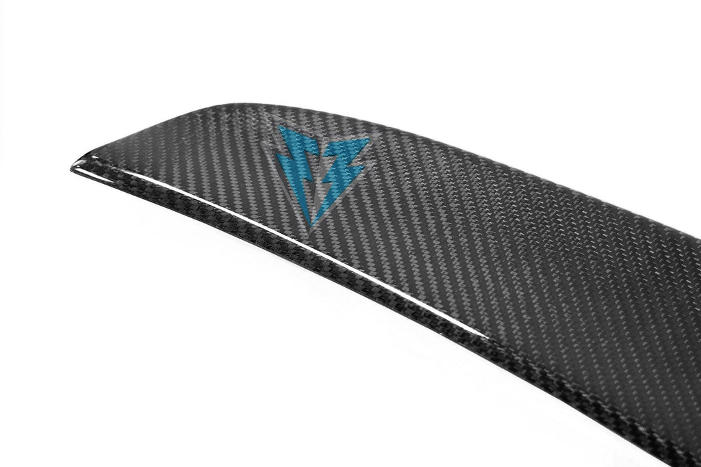 2012-2026 Tesla Model S TS Style Carbon Fiber Trunk Spoiler | FYBR Aerodynamics