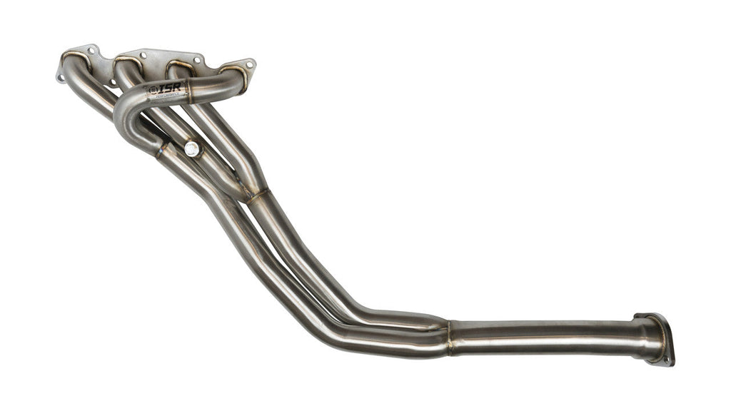 ISR 4-2-1 Tubular Header for Nissan 240SX KA24DE 1991–1998 | 3” Flange (view 1)