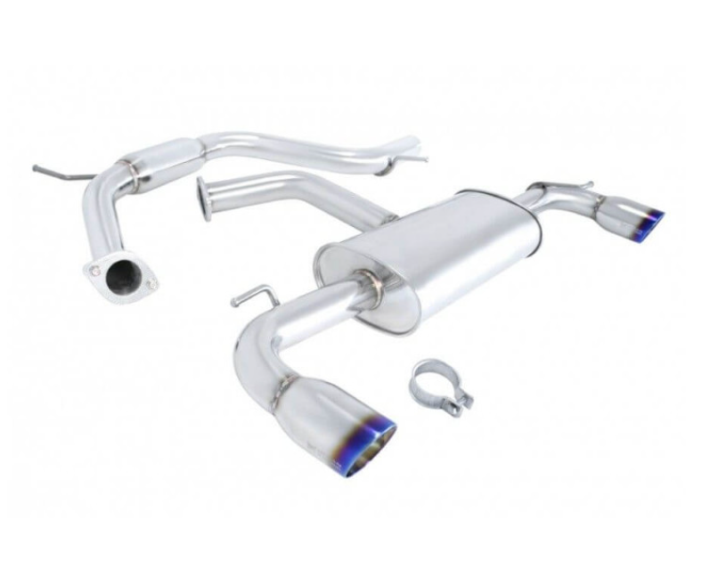 Megan Racing Cat-Back Exhaust System for 2010-2013 VW Golf GTI (MK6) - 100% T-304 Stainless Steel (view 2)