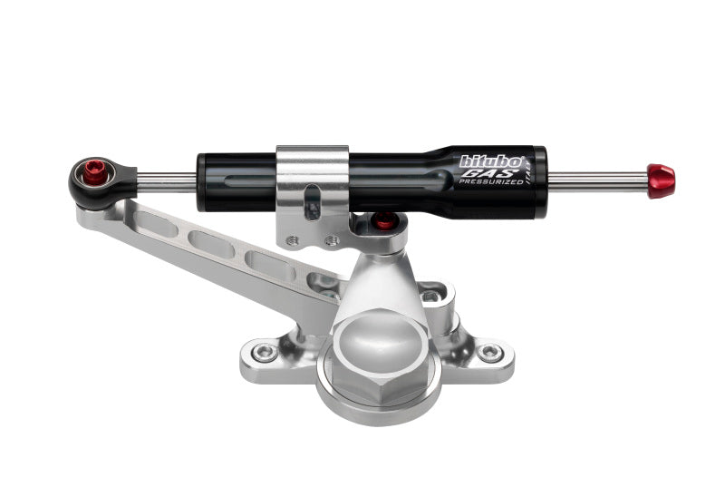 Bitubo Suspension Bitubo KITT Steering Damper Kit For Over Tank Mounting With Black Shock Absorber KIT140A2