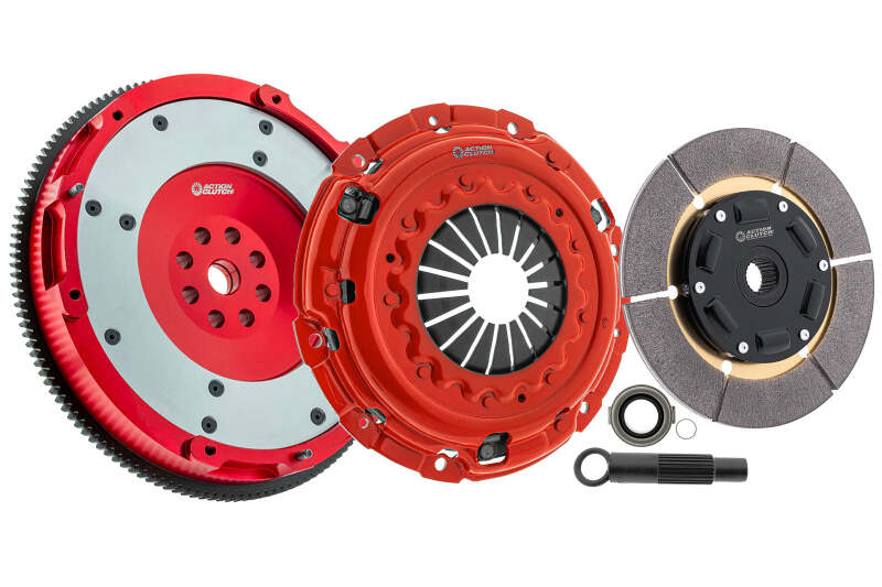 Action Clutch 2022 Honda Civic Si 1.5L (L15B7) Turbo Ironman Sprung (Street) Clutch Kit w/Alum. FW ACR-3425-SPR-AL