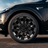 Split Hub Center Cap Covers for Model Y 20"/21" | 4-Piece Set | 5 Colors | Curb Rash Protection (view 1)