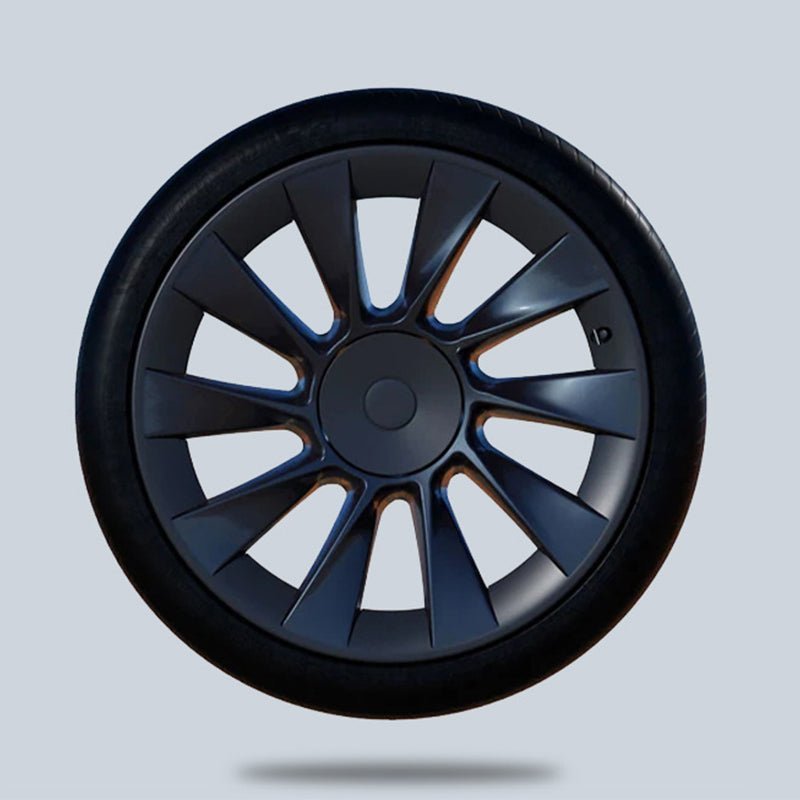 Split Hub Center Cap Covers for Model Y 20"/21" | 4-Piece Set | 5 Colors | Curb Rash Protection (view 5)