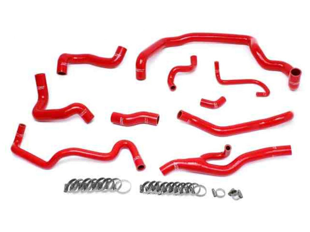 HPS Red Reinforced Silicone Radiator and Heater Hose Kit Coolant Mini 07-11 Cooper S R56 1.6L Turbo Automatic Trans (view 1)