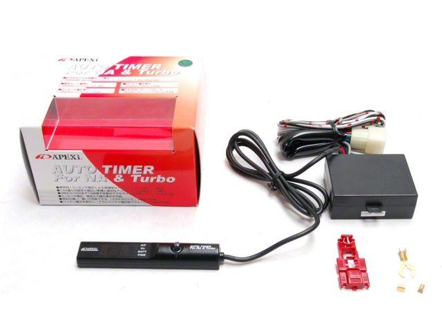 APEXi Full Auto Turbo Timer Black w/ Amber Lighting *Discontinued (view 1)