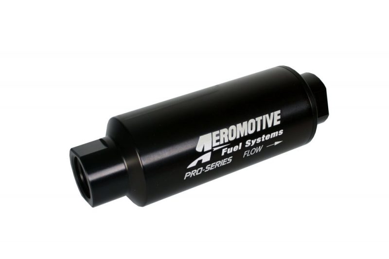 Aeromotive 10-m Microglass Element, Filter, In-Line, ORB-12 Port, Nickel-Chrome (view 3)