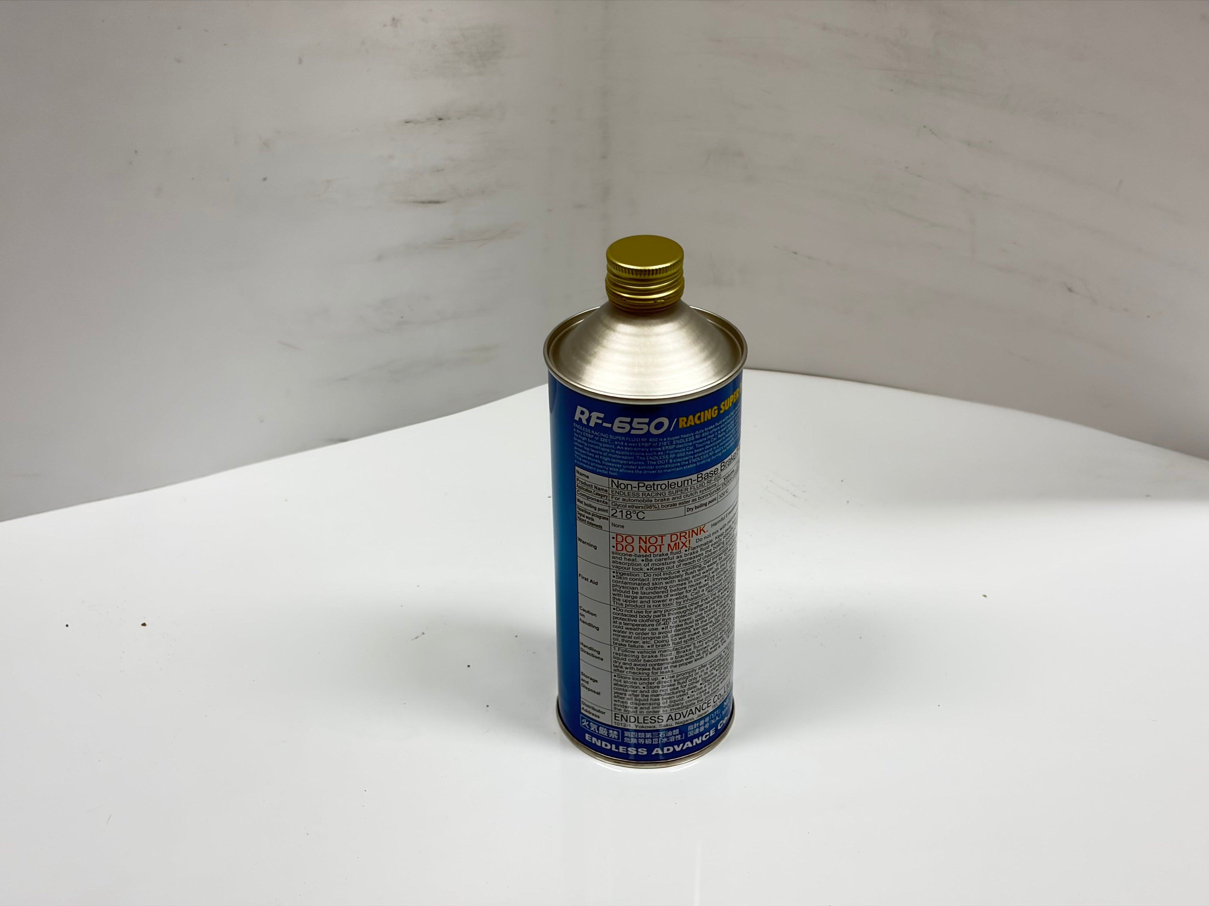 Endless RF‑650 Racing Brake Fluid 500 mL - 613°F Dry Boiling Point, Motorsport Grade RF650 (view 8)