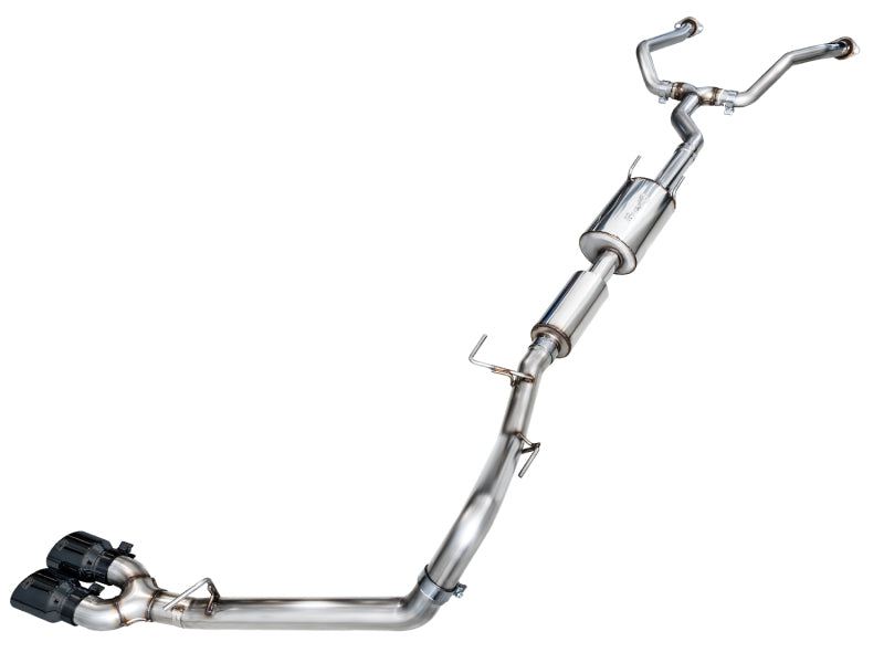 AWE Tuning AWE 0FG Exhaust for 3rd Gen Toyota Tundra - Dual Diamond Black Tips 3015-33063