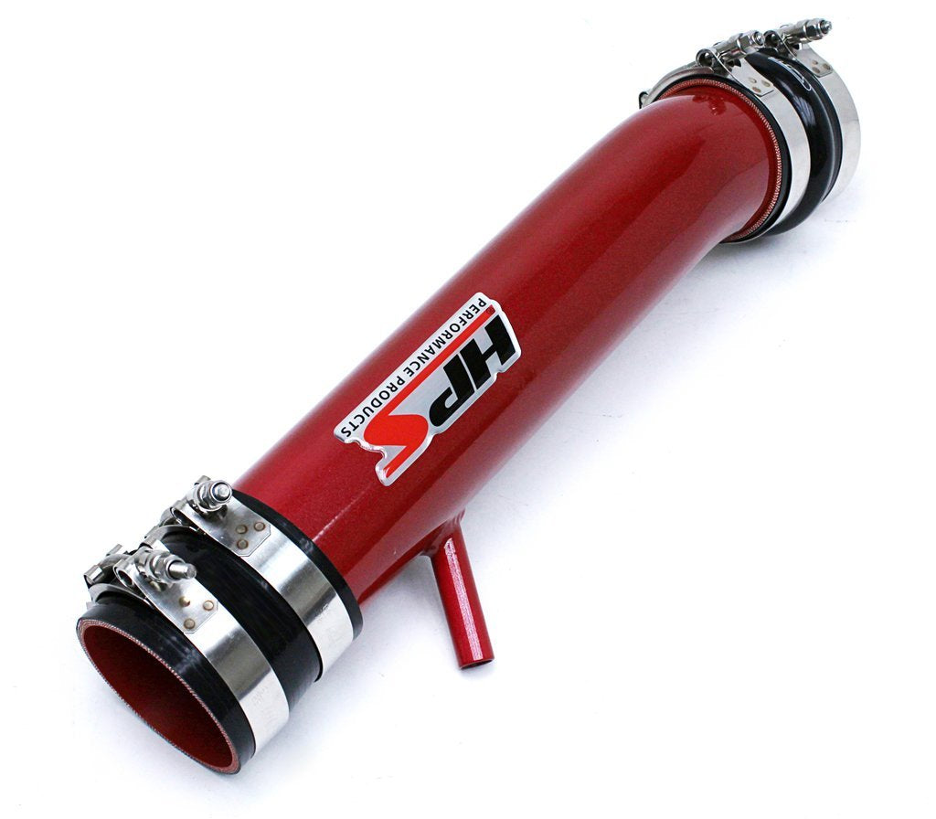 HPS Post MAF Air Intake Tube Kit 2014-2016 Lexus IS250 2.5L V6 Non F-Sport, Red (view 2)