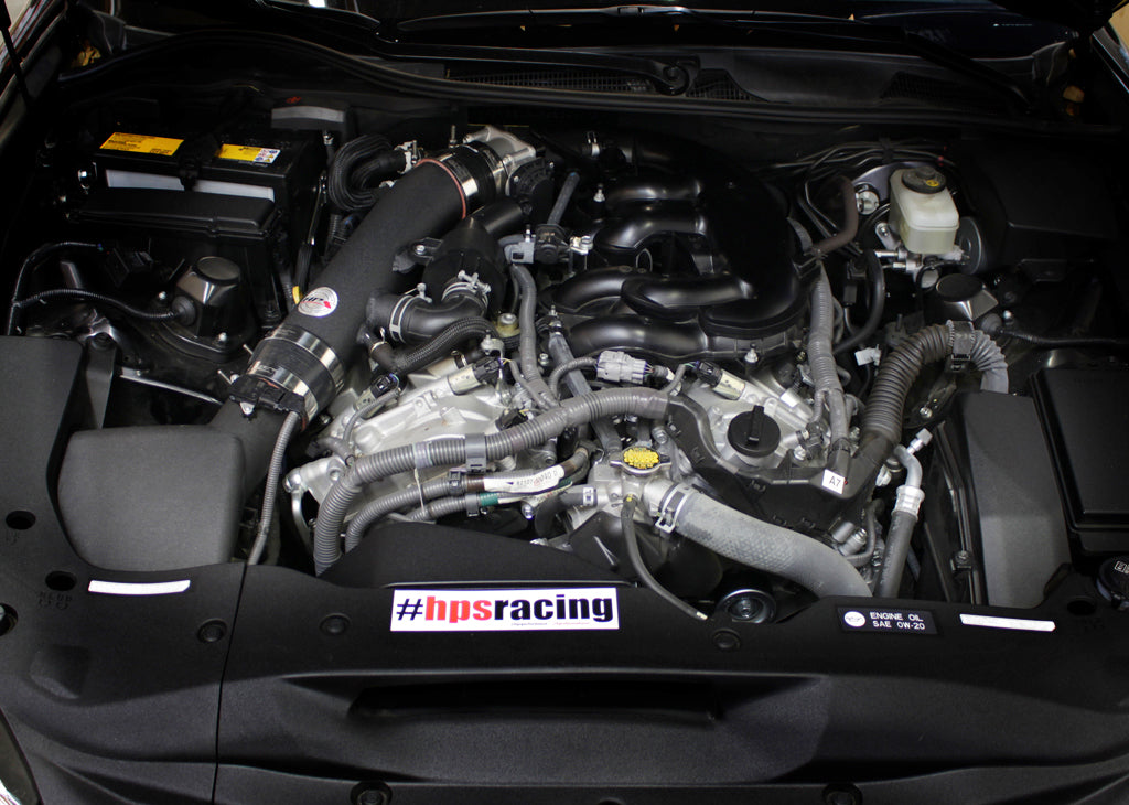 HPS Performance HPS Post MAF Air Intake Tube 2013-2020 Lexus GS350 3.5L V6 F Sport, 27-198