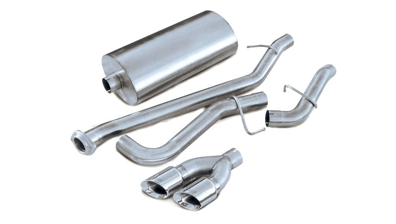 Corsa Performance 02-06 Chevrolet Suburban Z71 5.3L V8 Polished Sport Cat-Back Exhaust (view 1)