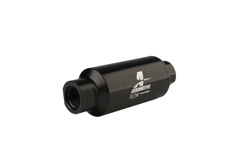 Aeromotive 10 Micron, ORB-10 Black Fuel Filter (view 11)