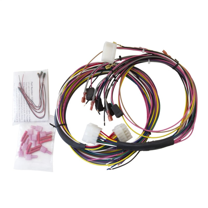 Autometer Old Tyme Black 5 Piece Kit (MPH/FUEL/OILP/WTMP/BAT) 55-59 Chevy Truck Direct-Fit Dash Kit 7036-OTB