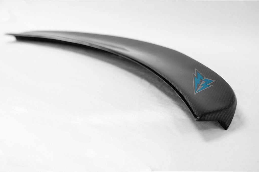 2012-2026 Tesla Model S TS Style Carbon Fiber Trunk Spoiler | FYBR Aerodynamics