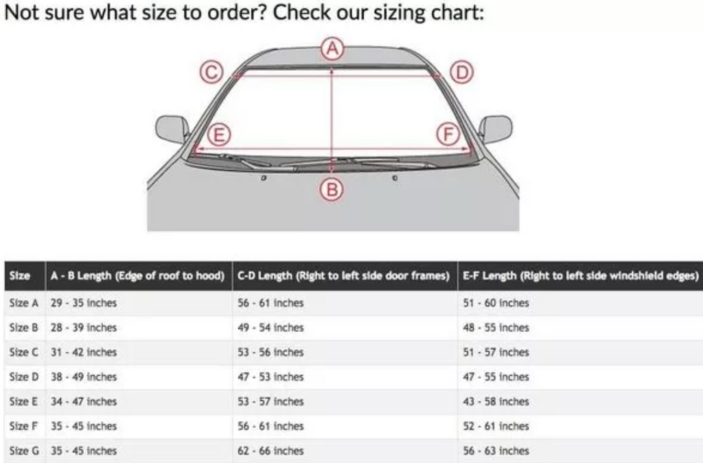 3D MAXpider Size F 3D Wintect Windshield Cover B014KOZAWE