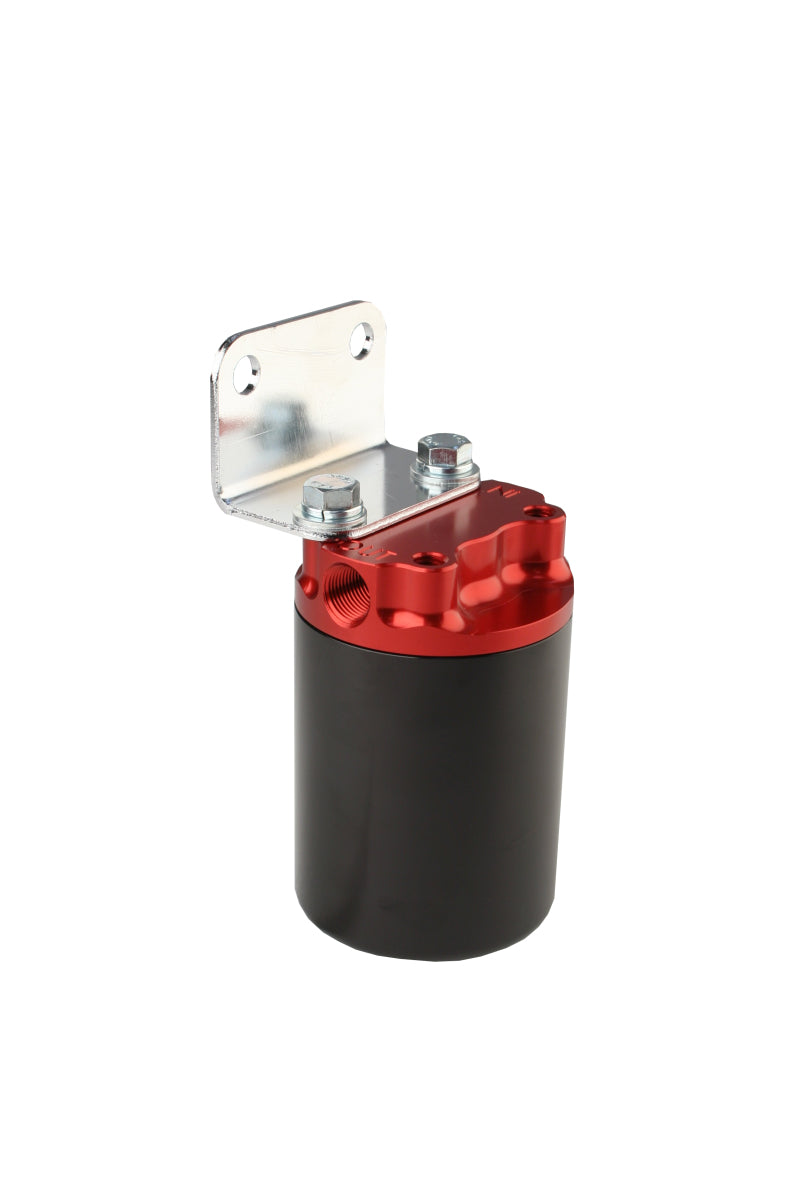 Aeromotive 100 Micron, Red/Black Canister Fuel Filter (view 8)