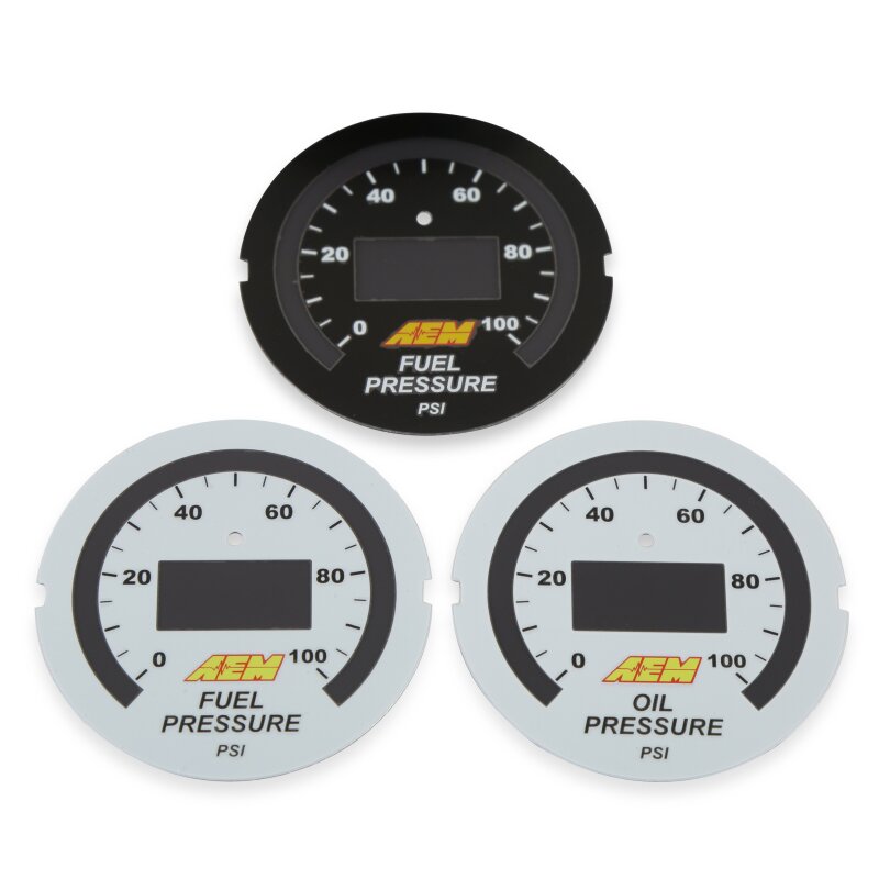 AEM Electronics 52mm Digital Oil Pressure Gauge 0-100 PSI (view 5)