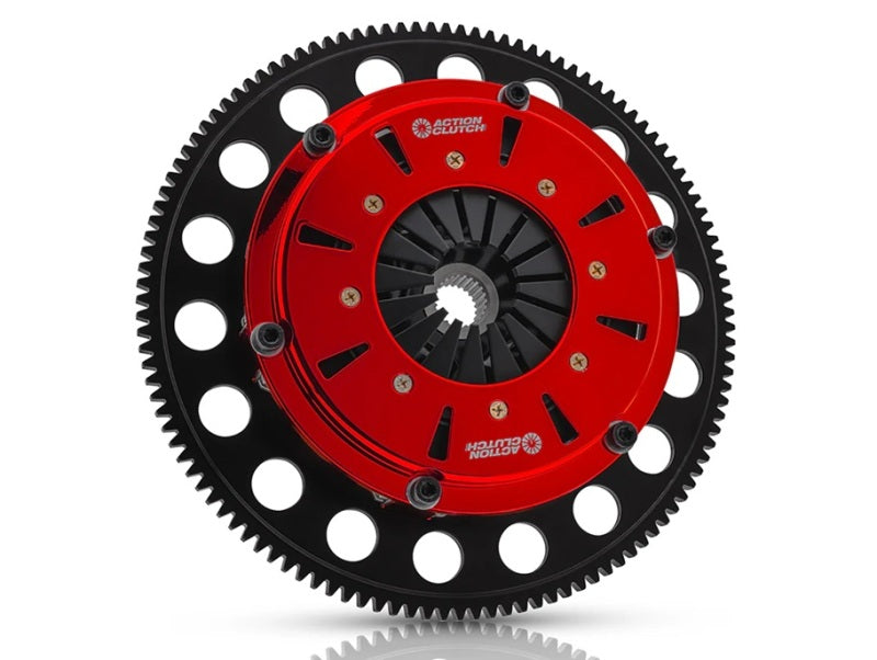 Action Clutch 94-01 Acura Integra 1.8L (B18) 7.25in Sprung Twin Disc Race Clutch Kit w/Chromoly FW ACR-2204-S *Discontinued