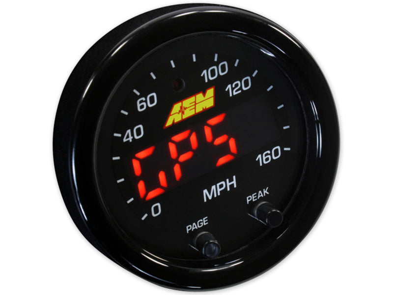 AEM Electronics Speedometer Gauge (view 6)