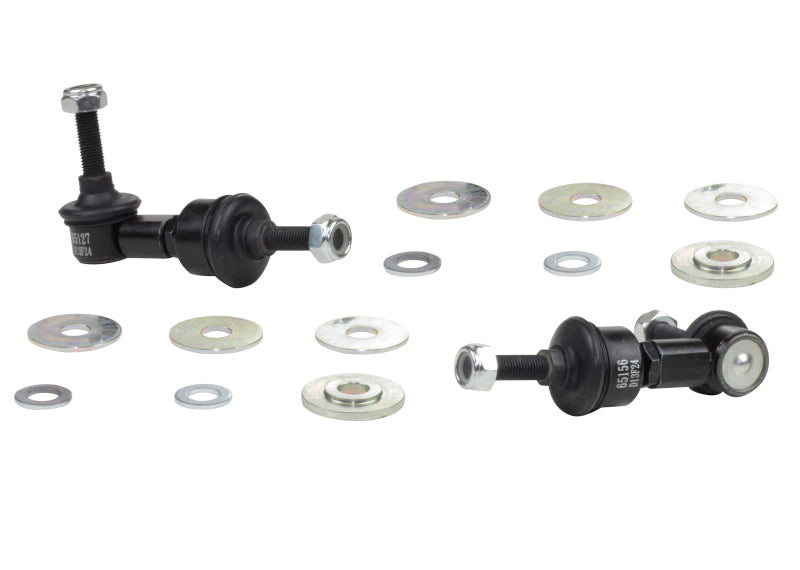 Whiteline Sway Bar Link Kit Heavy Duty Adj Steel Ball Nissan 240SX 1989-1998 (view 4)