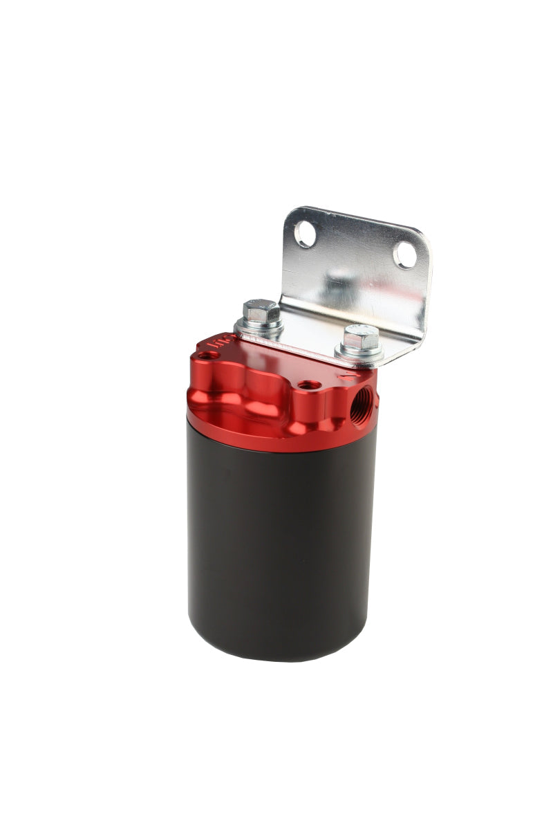 Aeromotive 100 Micron, Red/Black Canister Fuel Filter (view 17)