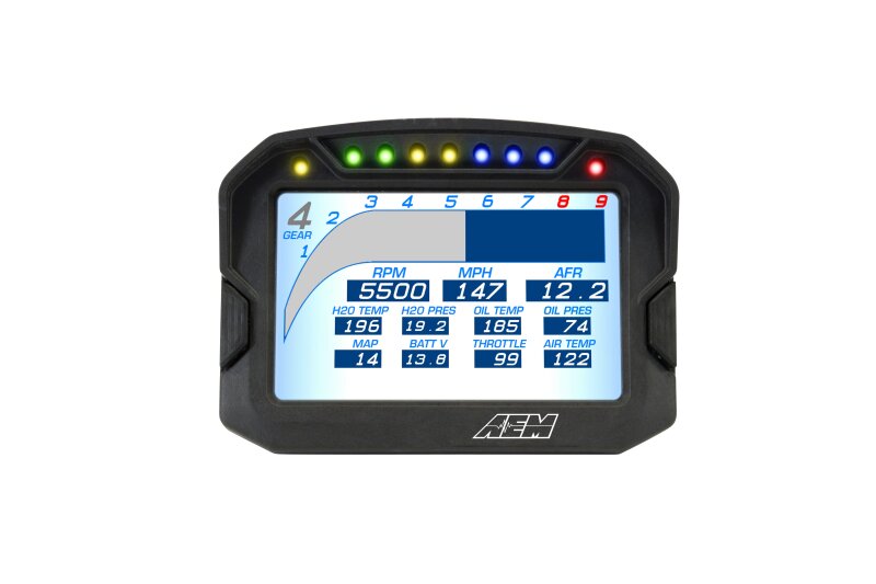 AEM CD-5L Carbon Logging Digital Dash Display 30-5601