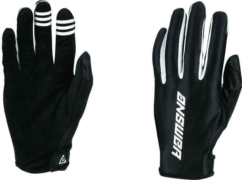 Answer Ascent Glv Blkwht Ysm 446566