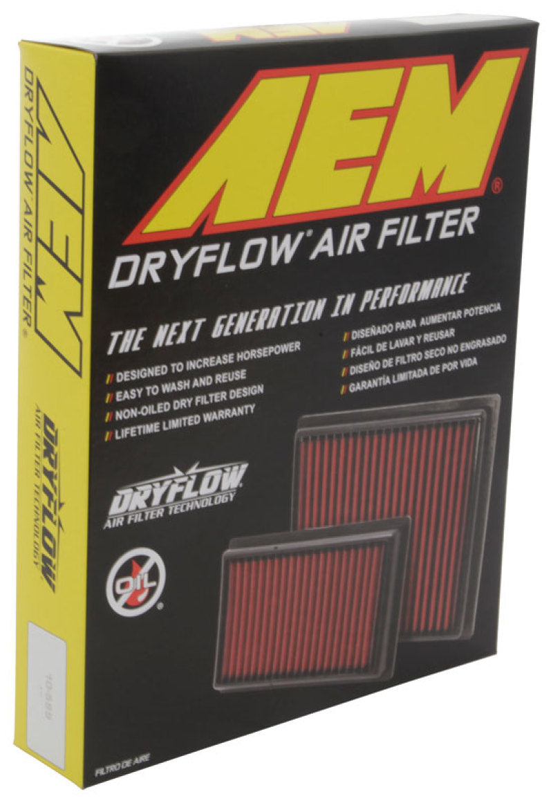AEM Induction AEM 2015 Hyundai Genesis Sedan V6-3.8L F/I Dryflow Air Filter 28-50019