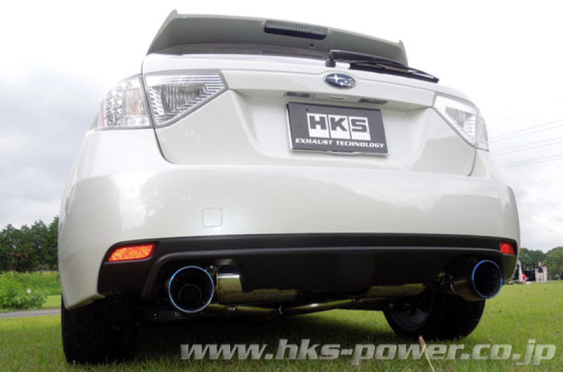 HKS Super Turbo Muffler GRB/GRF (view 1)