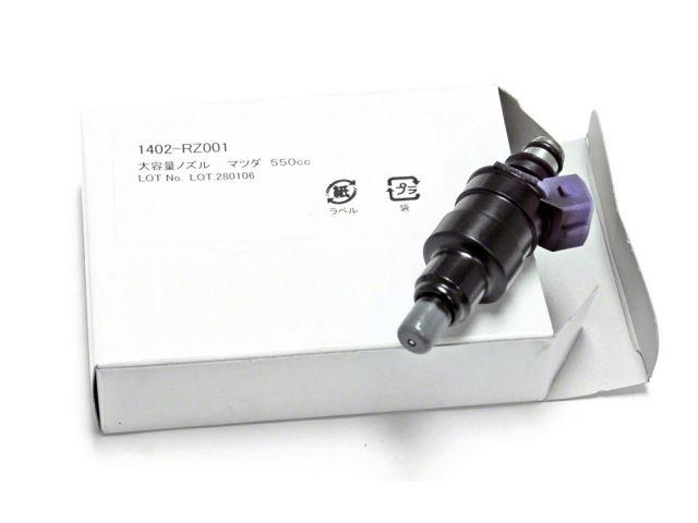 HKS Universal Top Feed Fuel Injector Purple 550cc (view 1)