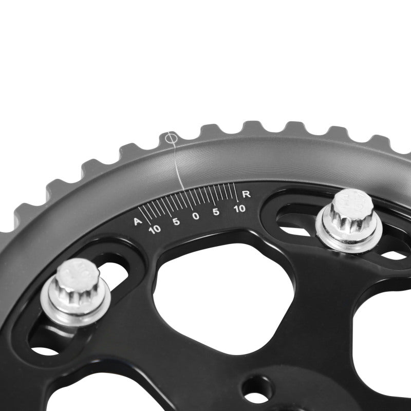 AEM Electronics Tru-Time Cam Gear Black 5-Bolt Mitsubishi 4G63 (view 4)