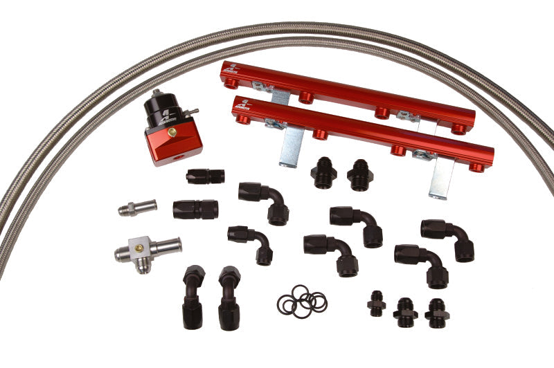 Aeromotive 96-98 1/2 4.6L DOHC Cobra Fuel Rail System (view 2)