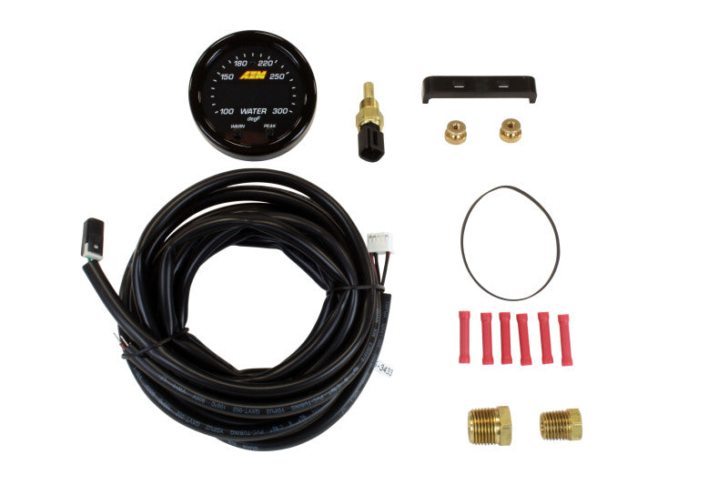 AEM Electronics Engine Coolant Temperature Gauge (view 1)