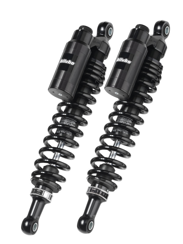 Bitubo Suspension Bitubo WMT0 Twinshocks Adj.: Spring Preload, Reb., Comp., Length 341mm, Piggyback Tank, Dk Edition HD030WMT02V2