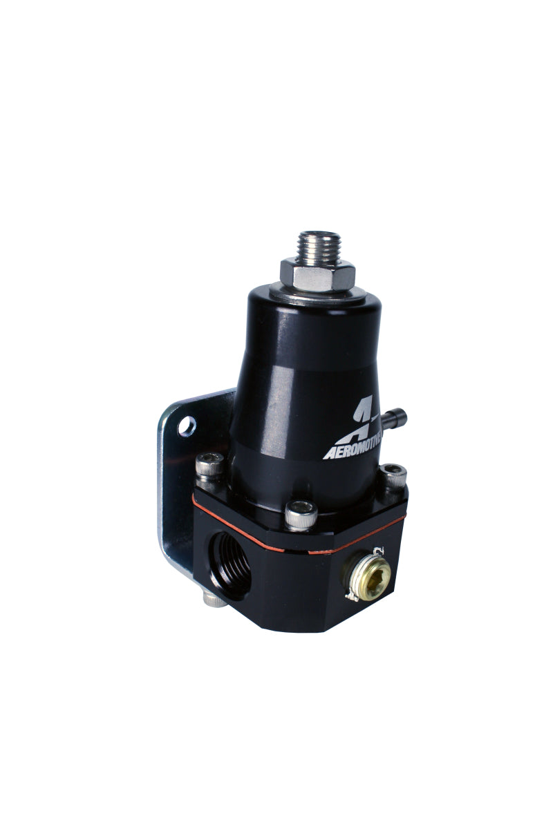 Aeromotive EFI Regulator, Billet, 2x -6 Inlet & -6 Return, (Black Anodized) (view 5)