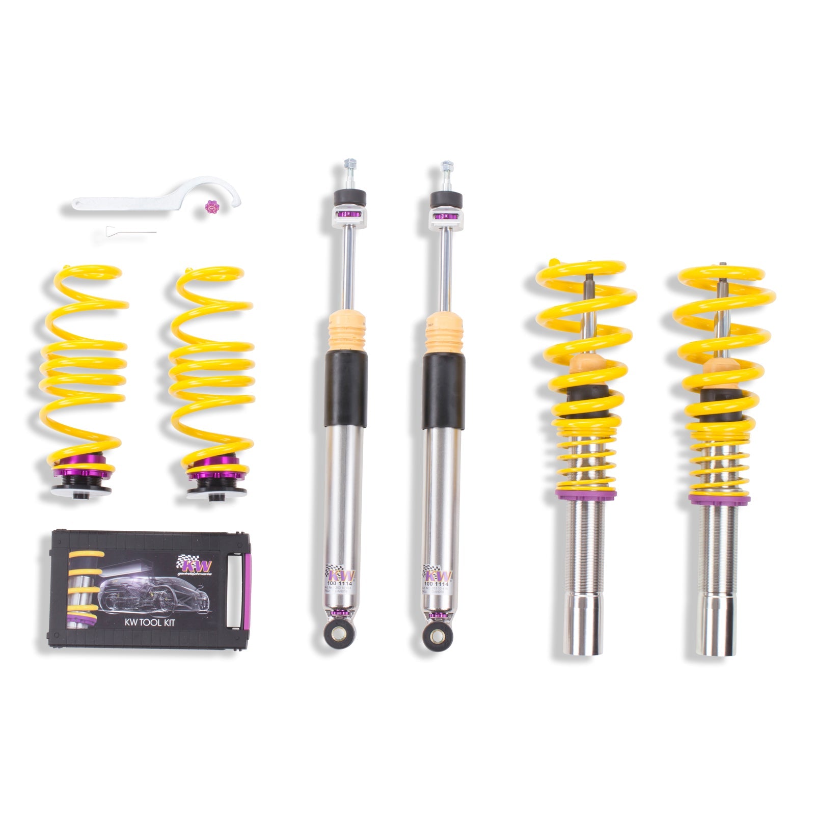 KW Coilover Kit V3 — Audi A4 Quattro