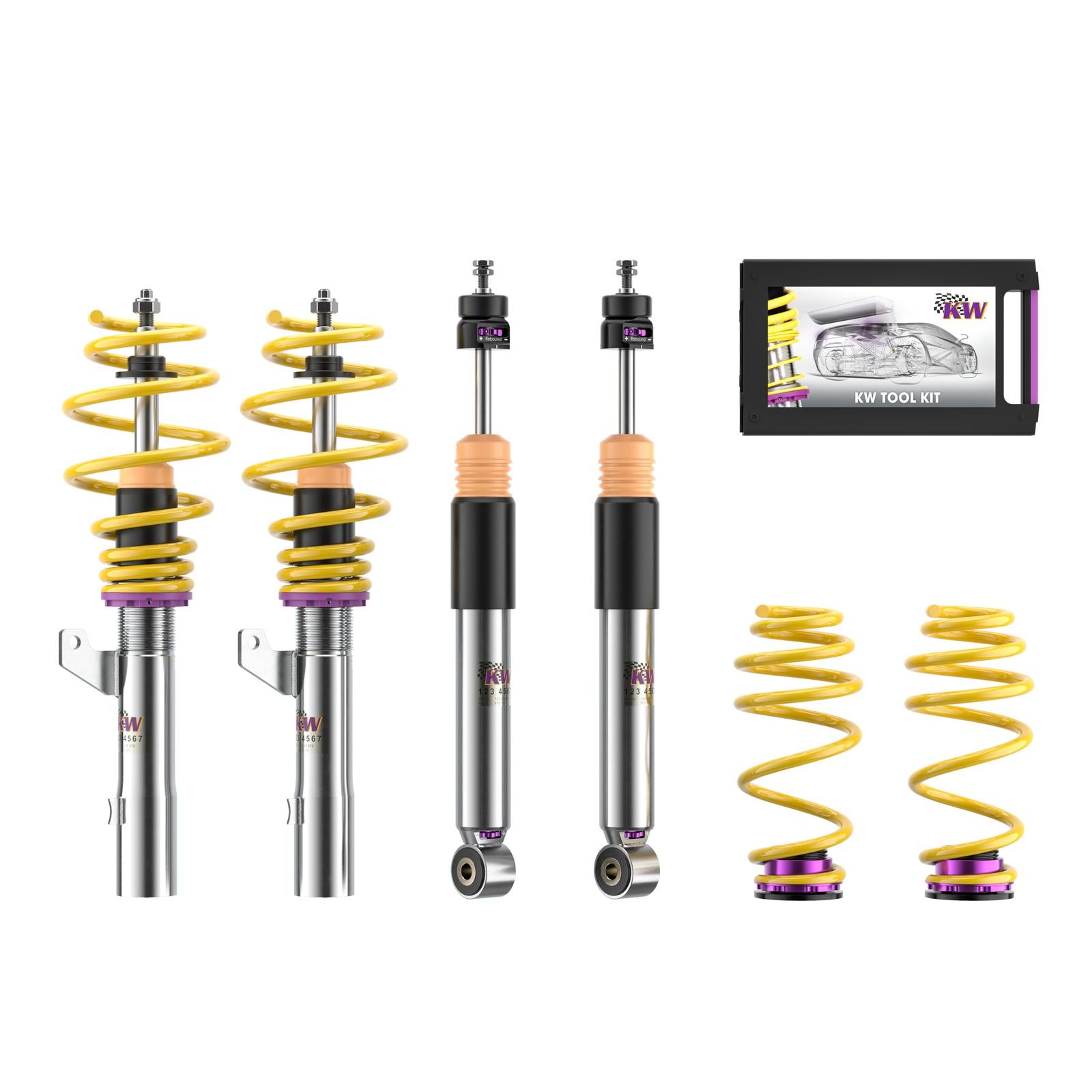 KW V3 Audi TT Quattro Bundle