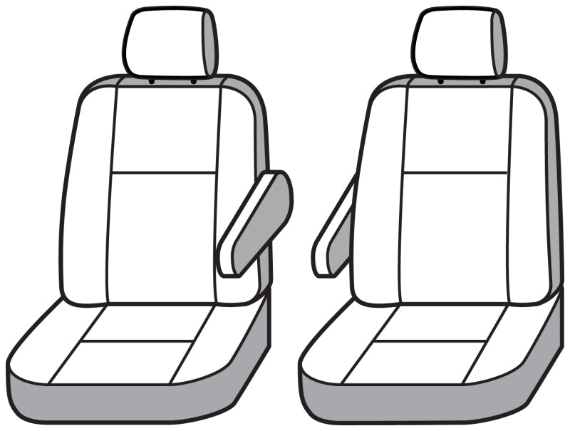 Covercraft 22-23 Jeep Grand Wagoneer Carhartt Super Dux SeatSaver Second Row- Black SSC7569COBK