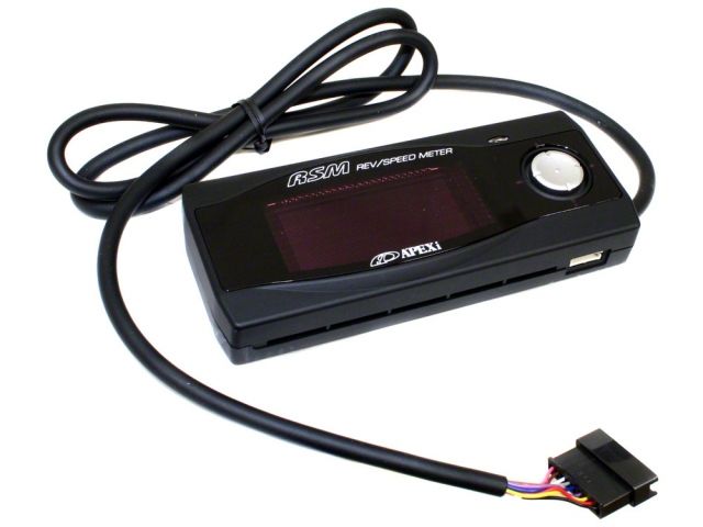 Apexi Rev Speed Meter-GP, (Black) *Discontinued (view 4)