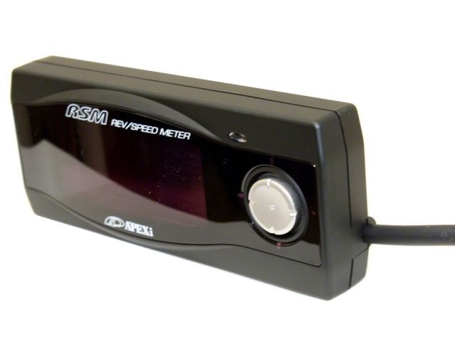 Apexi Rev Speed Meter-GP, (Black) *Discontinued (view 5)