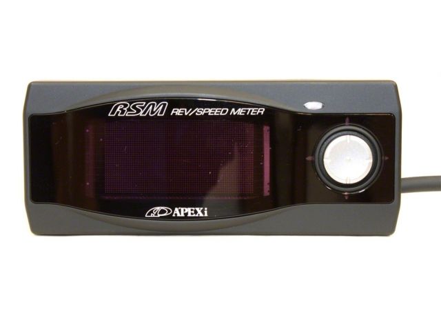 Apexi Rev Speed Meter-GP, (Black) *Discontinued (view 8)