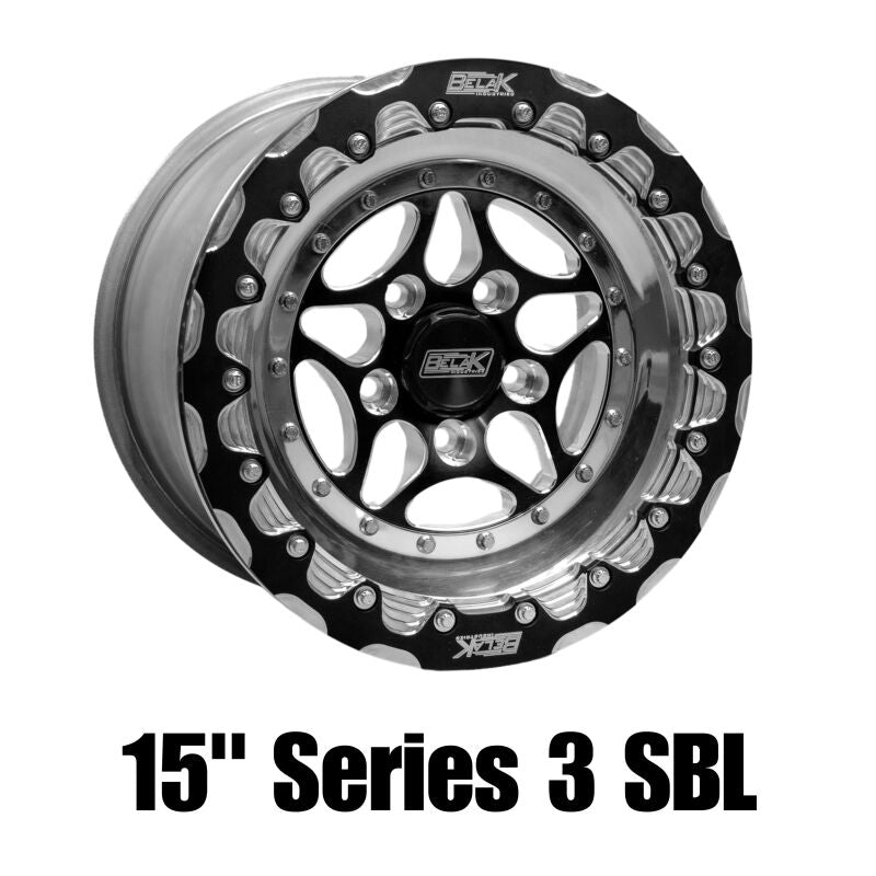 Belak Wheels Belak 15x9 / 6in BS / 5x114.3 BP / High Pad / Series 3 Wheel - Non-Beadlock 15095114S36BS-NBL